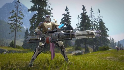 Classe jouable : présentation du Gunner (artilleur) de Skyforge (VOSTFR)