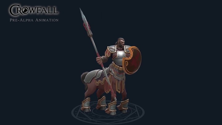 Aperçu de l'animation du Centaure de Crowfall