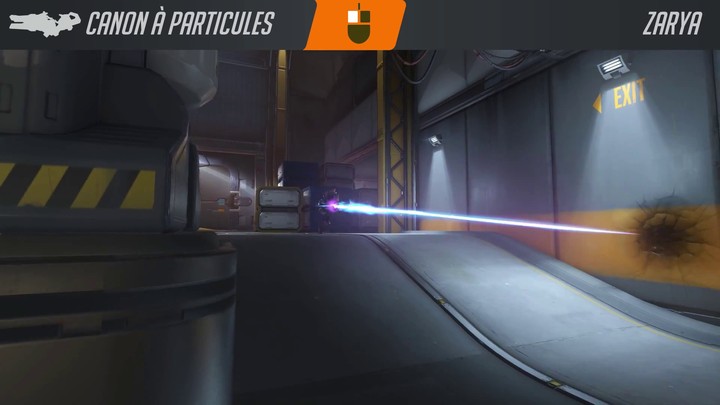 Aperçu des capacités de Zarya, nouvelle héroïne d'Overwatch