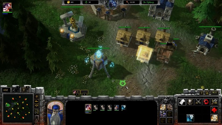 Aperçu du gameplay du mod "Warcraft: Armies of Azeroth"