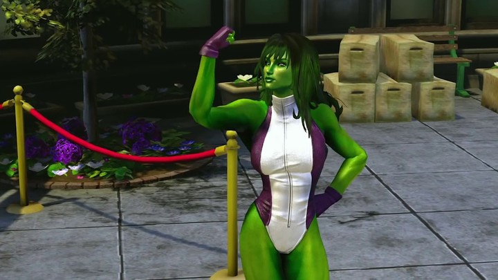 She-Hulk, la juge, le jury et l'exécutrice de Marvel Heroes
