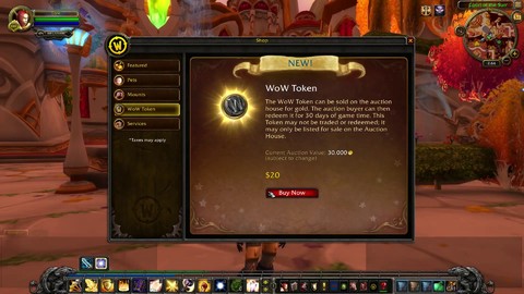 Présentation du fonctionnement du "Jeton WOW" de World of Warcraft (VF)