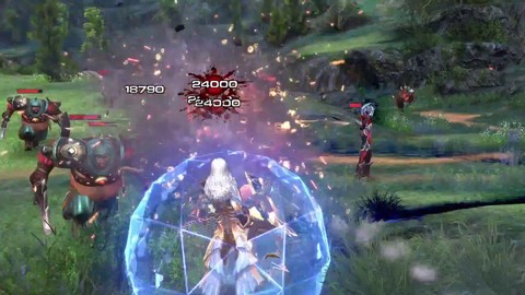 Aperçu du gameplay de l'Artilleuse de Tera