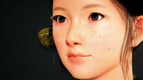 Spot promotionnel #2 de Black Desert Online au Japon : personnalisation des avatars