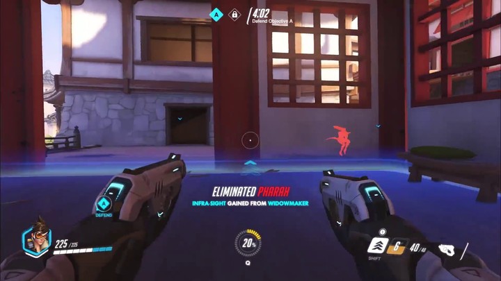 Aperçu du gameplay de Tracer dans Overwatch