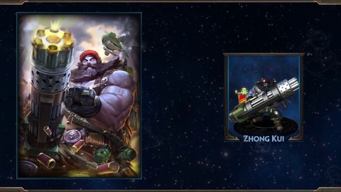 Aperçu du skin "G.I. Zhong" de Zhong Kui dans SMITE