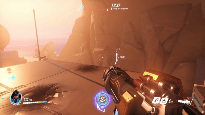 Aperçu du gameplay de Pharah dans Overwatch