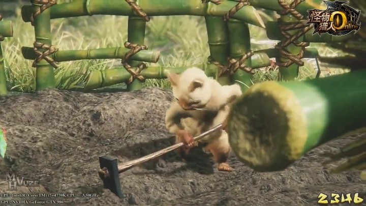 TGC 2014 - Bande-annonce de Monster Hunter Online