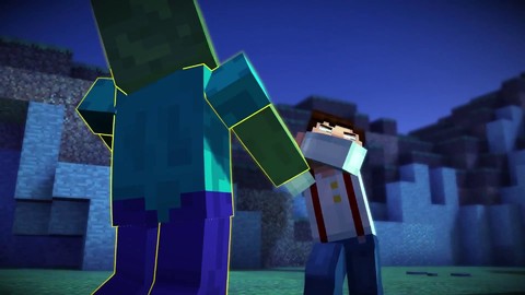 Bande-annonce (narrative) de Minecraft: Story Mode