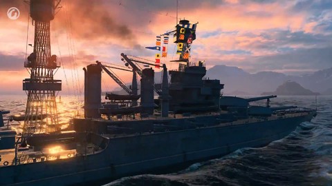 Journal de développement : drapeaux et camouflage de World of Warships (VOSTFR)