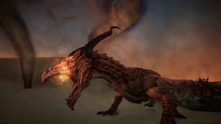 World boss : aperçu du dragon de Valencia, dans Black Desert Online