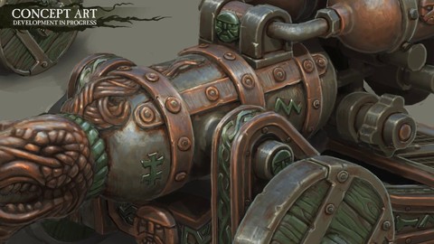 Aperçu de l'artillerie naine de Total War Warhammer (VOSTFR)