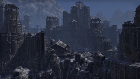 Aperçu de la cité enneigée d'Orsinium d'Elder Scrolls Online