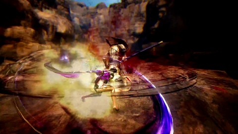 Aperçu du maniement de la "Faux annonciatrice de mort" de la Sorcière de Black Desert Online