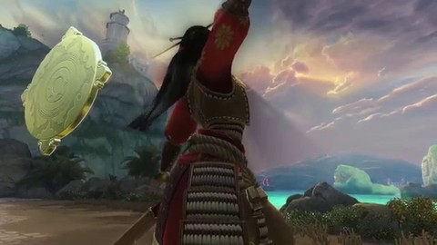 Premier aperçu de la déesse Amaterasu, issue du panthéon japonais de SMITE