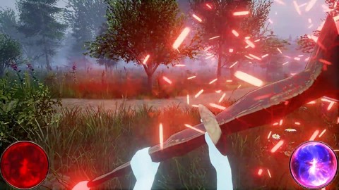 Invocation d'arme (en réalité virtuelle) dans Wizard Online