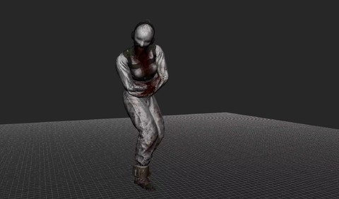 WIP : aperçu de la démarche des zombies hurleurs de H1Z1