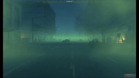 WIP : aperçu des effets de brouillard toxique de H1Z1