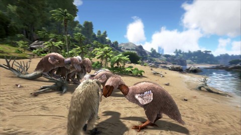 Aperçu du Phorusrhacidae Rapidesultor d'ARK Survival Evolved
