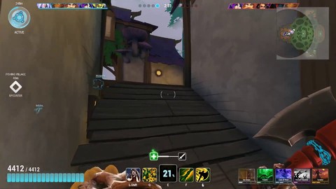 Aperçu du gameplay de Groover dans Paladins