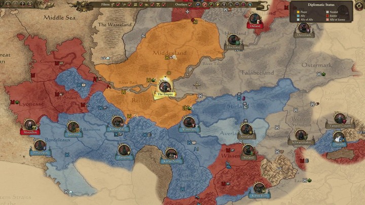 Aperçu de la campagne Empire de Total War Warhammer