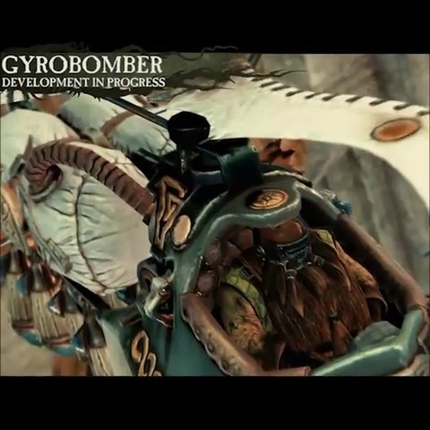 Teaser : le Girobombardier nain de Total War Warhammer