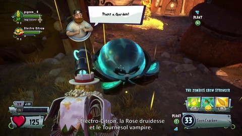 Le mode solo de Plants vs Zombie - Garden Warfare 2 dévoilé