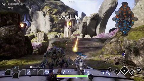 Aperçu du gameplay brut d'Howitzer, l'artificier de Paragon