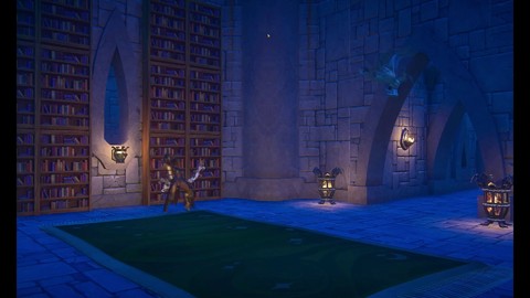 Démo : défense d'un lieu par un PNJ dans Landmark