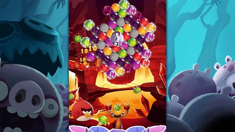 Présentation du gameplay d'Angry Birds POP!