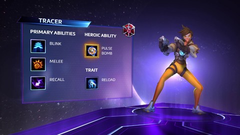 Aperçu des capacités de Tracer dans Heroes of the Storm (VOSTFR)