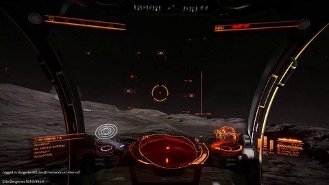 Une course de SRV dans Elite Dangerous