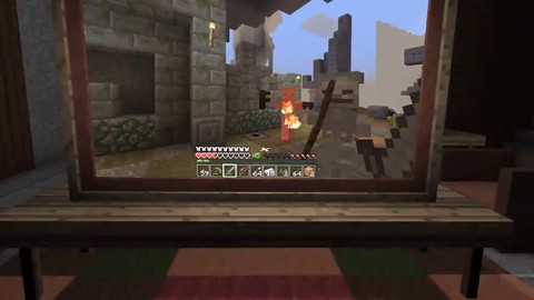 Minecraft s'annonce sur le Gear VR