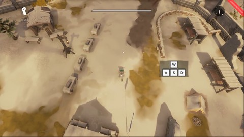 Aperçu du gameplay brut du prototype Foxhole