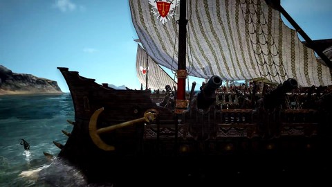 Aperçu des batailles navales et monstres marins de Black Desert Online