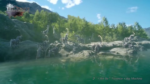 La faune de Final Fantasy XV sublimée par Florence + The Machine