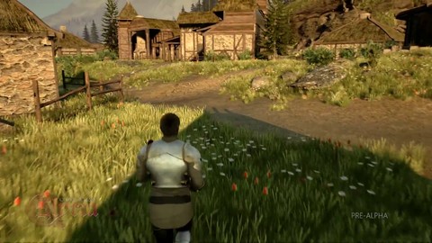 Pré-alpha - Exploration de la Steppe des Titans des Chroniques d'Elyria