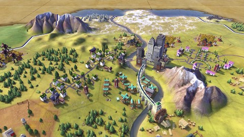 Présentation des villes de Civilization VI