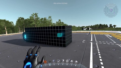 Pré-alpha : de la fabrication d'un vaisseau dans Dual Universe