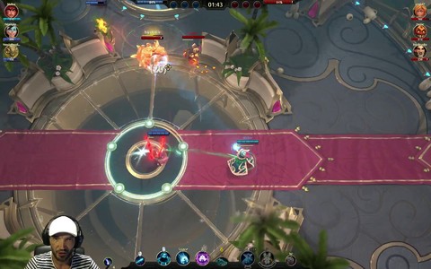 Une partie en 3v3 avec Poloma sur Battlerite