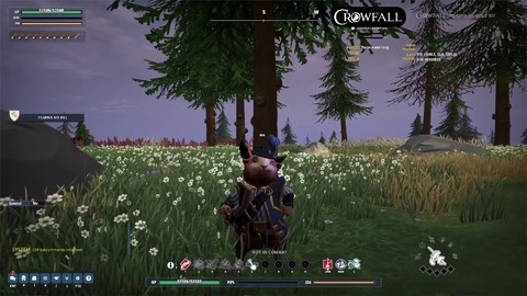 Premier aperçu du dueliste guinecean de Crowfall
