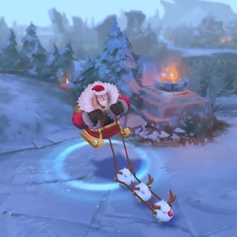 Teaser : les skins de Nöel de League of Legends