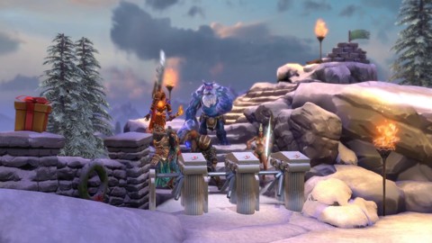 Bande-annonce du "Winter Wonderland" (animation PvE) de SMITE