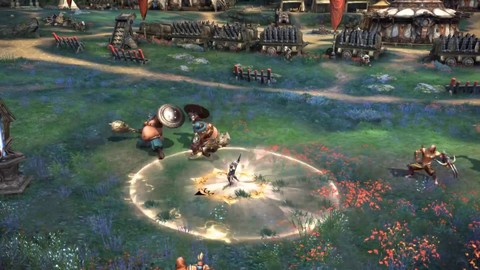 Aperçu du gameplay de la Guerrière de la Lune de Tera