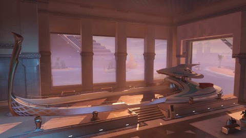 Aperçu de la nouvelle carte "Oasis" d'Overwatch