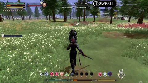 Présentation des capacités de la Templière de Crowfall