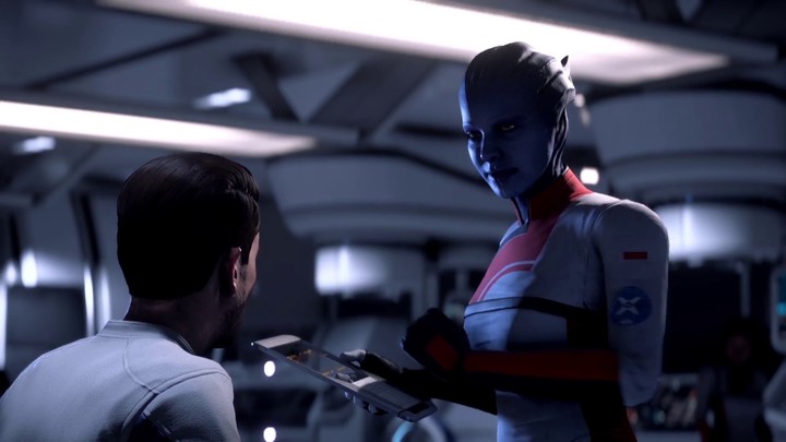 Coulisses de Mass Effect Andromeda : Natalie Dormer prête sa voix au Dr Lexi T’Perro