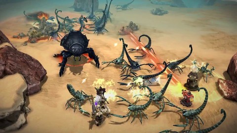 Bande-annonce de l'extension "Sands of Malice" de Drakensang Online