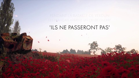 Les soldats français rejoignent le front dans Battlefield 1