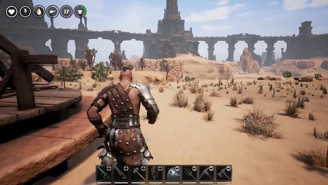 Développement en cours : premier aperçu des trébuchets de Conan Exiles